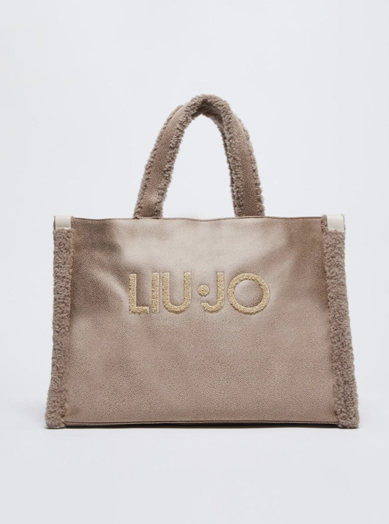 LIU JO handtas TOTE camel teddy