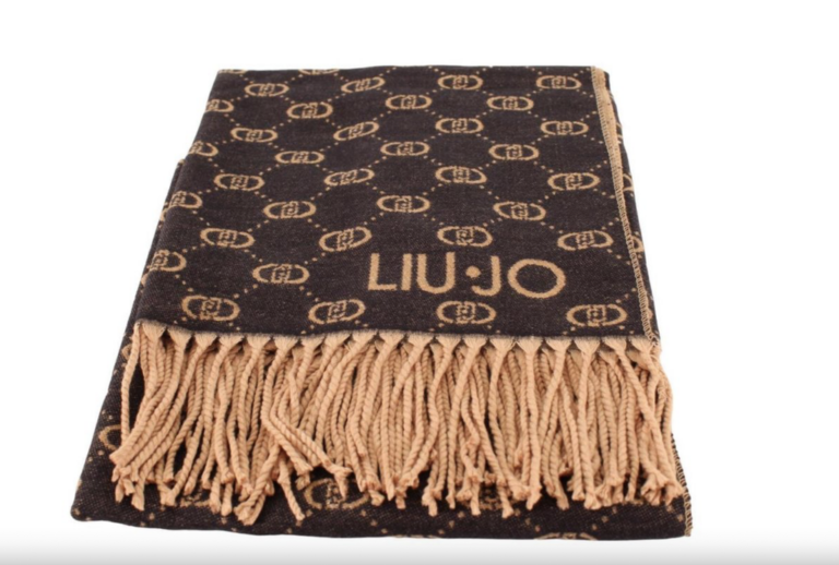 LIU JO sjaal JACQUARD LURE zwart